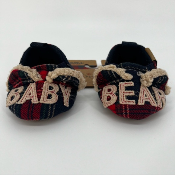 Dearfoams Limited Edition Baby Bear Easy On Slippers with Memory Foam 0-3 Months - Picture 1 of 4